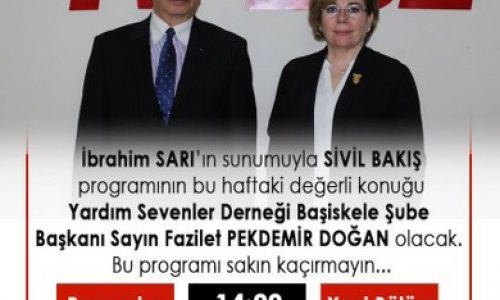 TYSD Başiskele Şube Başkanlarımız TV ve Radyo Programlarının Konuğu