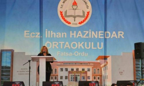 TYSD Fatsa Şubesi Ecz. İlhan Hazinedar Ortaokulu Açılışı