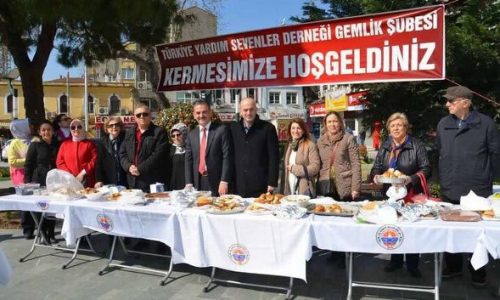 TYSD Gemlik Şubesi Geleneksel Gıda Kermesi