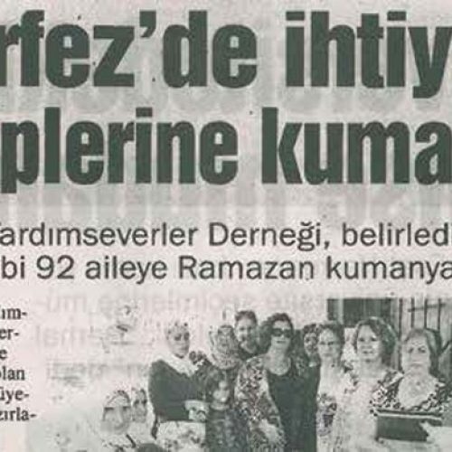 Körfez TYSD Ramazan Kumanyası