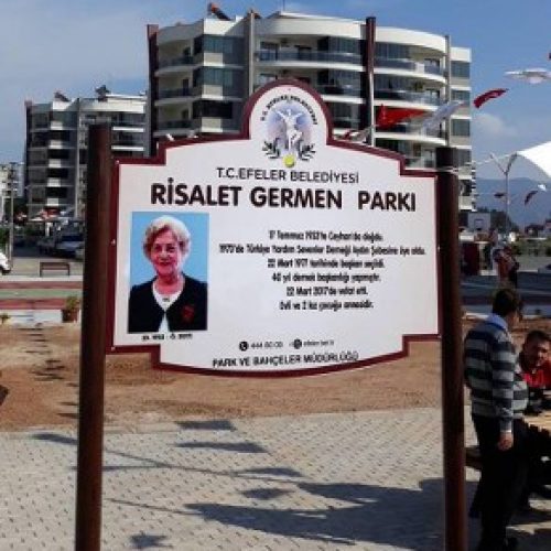 TYSD Aydın Şubesinden “Risalet GERMEN Parkı” Açılışı