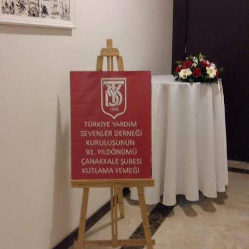 TYSD Çanakkale Şubesinin 91. Kuruluş Yılı Kutlaması