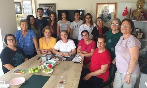 TYSD Aliağa Şubemize Atatürk Eğitim Burslu Öğrencilerimizden Ziyaret
