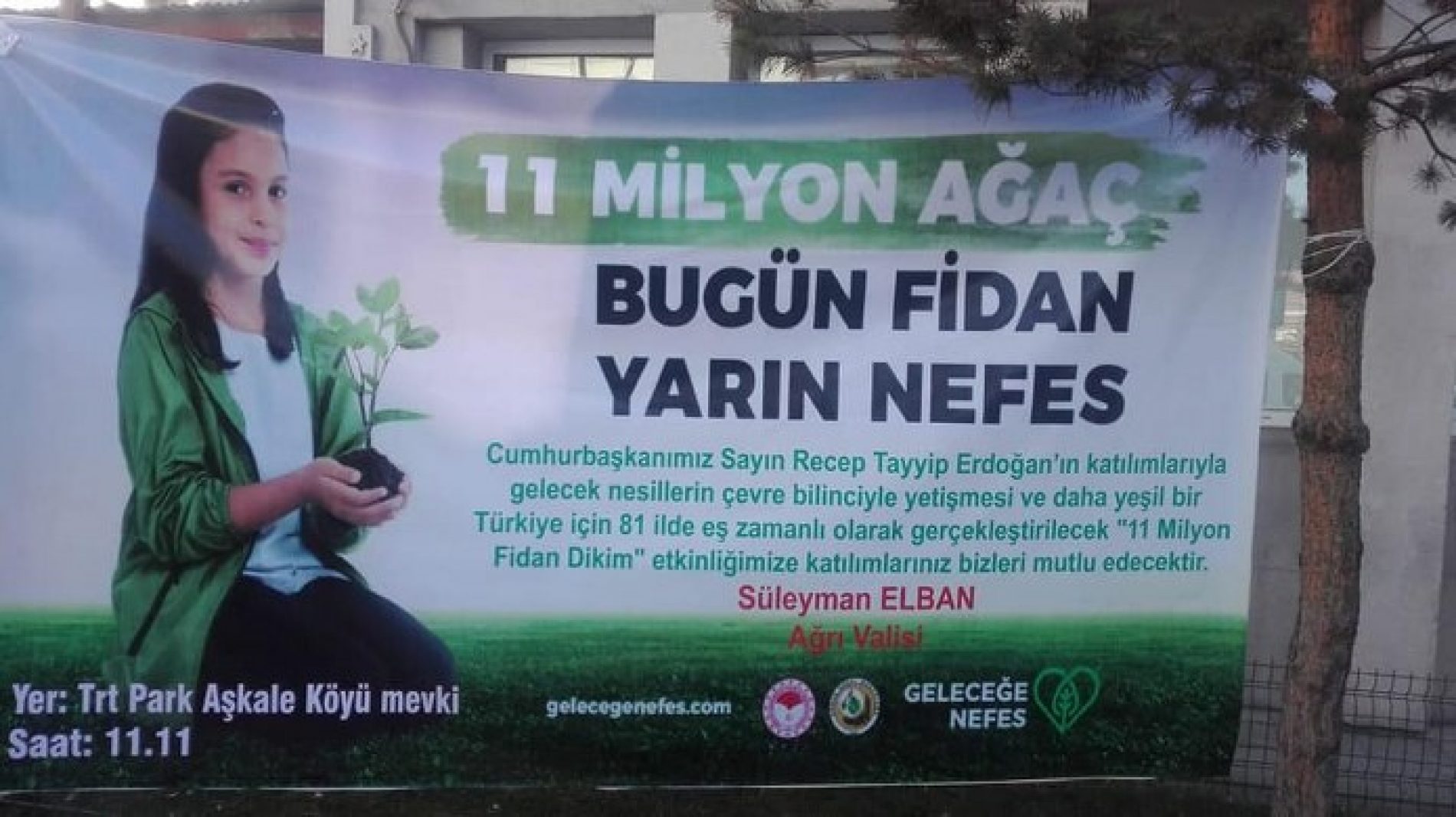 TYSD Ağrı Şubemizin Fidan Dikimi Etkinliği