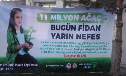 TYSD Ağrı Şubemizin Fidan Dikimi Etkinliği