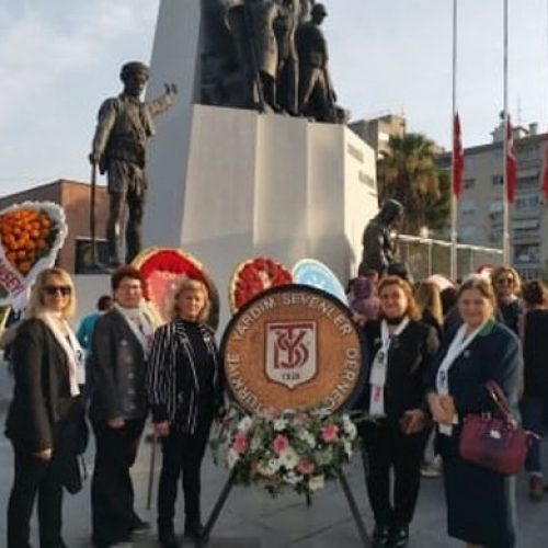 TYSD Manisa Şubemiz Atamızı Sevgi, Saygı ve Minnetle Andı