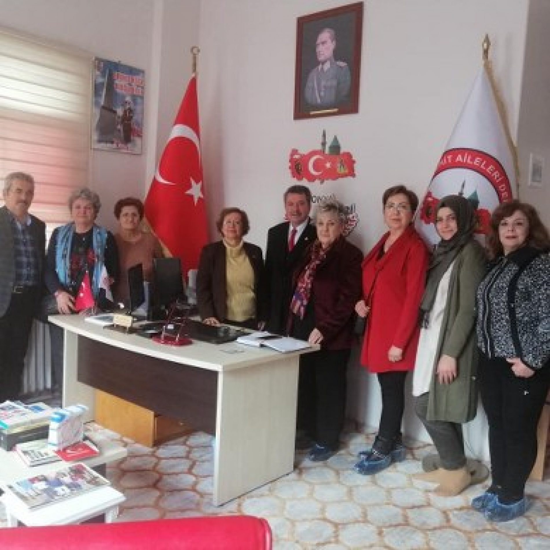 TYSD Konya Meram Şubemizin Şehit Aileleri Derneği Ziyareti