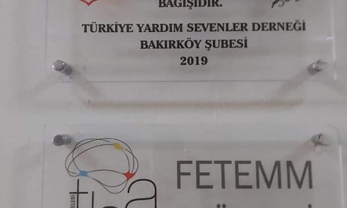 TYSD Bakırköy Şubemizden Proje Sınıfı Açılışı