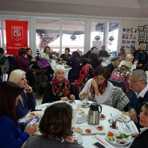 TYSD Mersin Şubemizin Atatürk Eğitim Burslu Öğrencilerimiz Yararına Kahvaltı Etkinliği