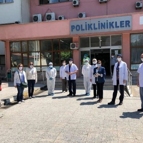 TYSD Akhisar Şubemizin Sağlık Çalışanlarımıza Tıbbi Malzeme Desteği