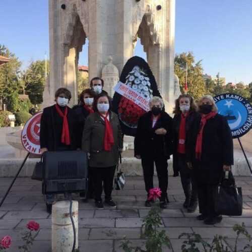 TYSD Konya Meram Şubemiz Atamızı Sevgi, Saygı ve Hasretle Andı