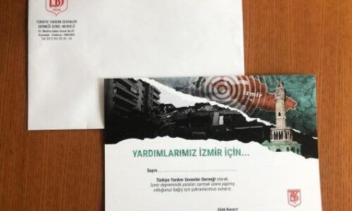 TYSD Genel Merkezimizin Teşekkür Kartları