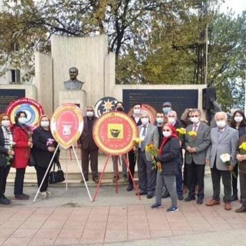 TYSD Fatsa Şubemiz Atamızı Sevgi, Saygı ve Hasretle Andı