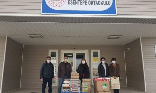 TYSD Polatlı Şubemizin Bilgisayar, Hijyen ve Temizlik Malzemeleri, Bot ve Kitap Yardımları