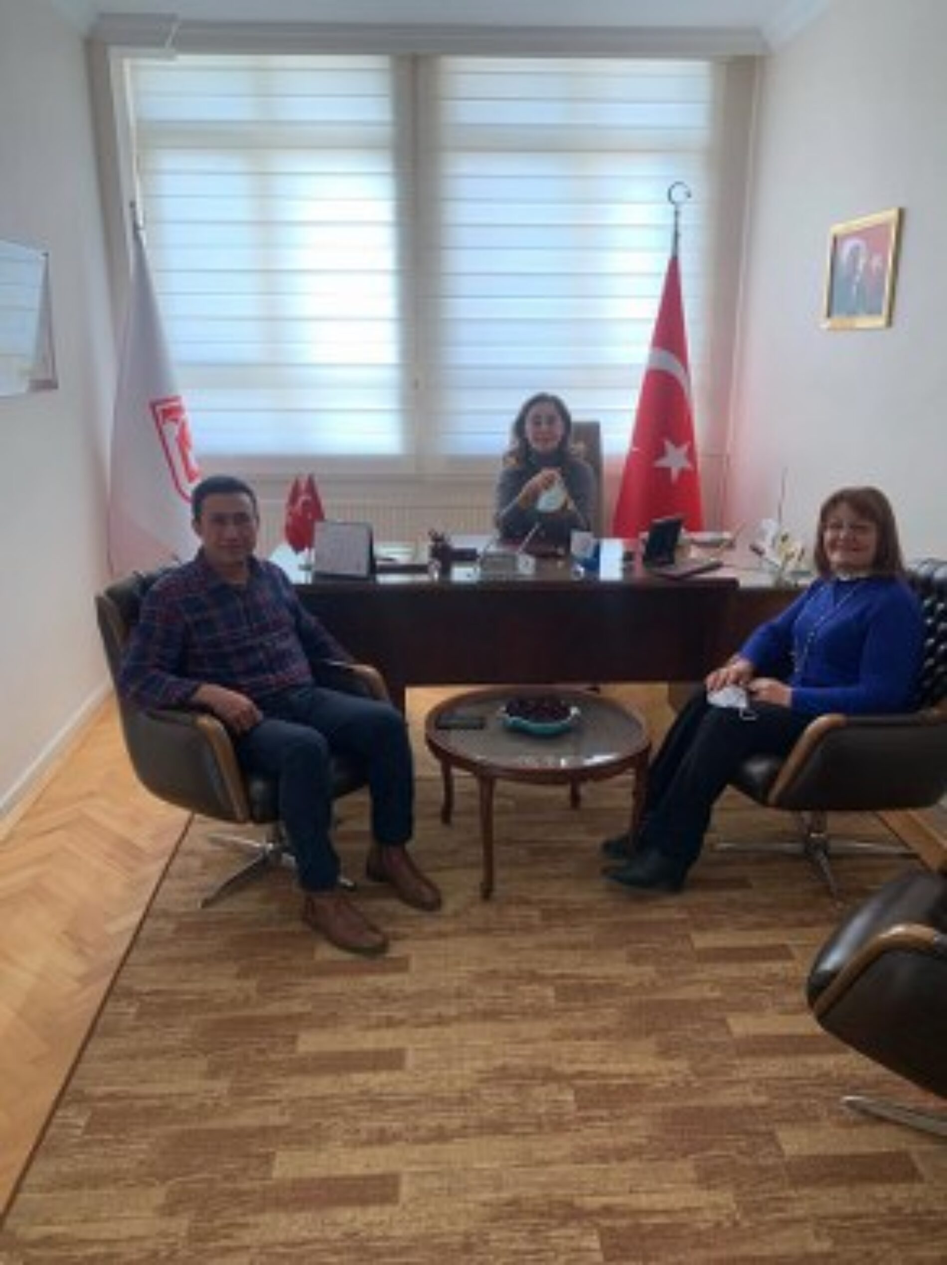 TYSD Genel Merkezimize Polatlı Şubemizin Başkanı ve Eşinin Ziyaretleri