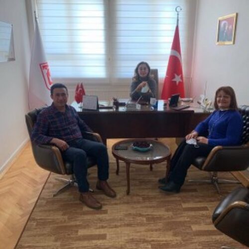 TYSD Genel Merkezimize Polatlı Şubemizin Başkanı ve Eşinin Ziyaretleri