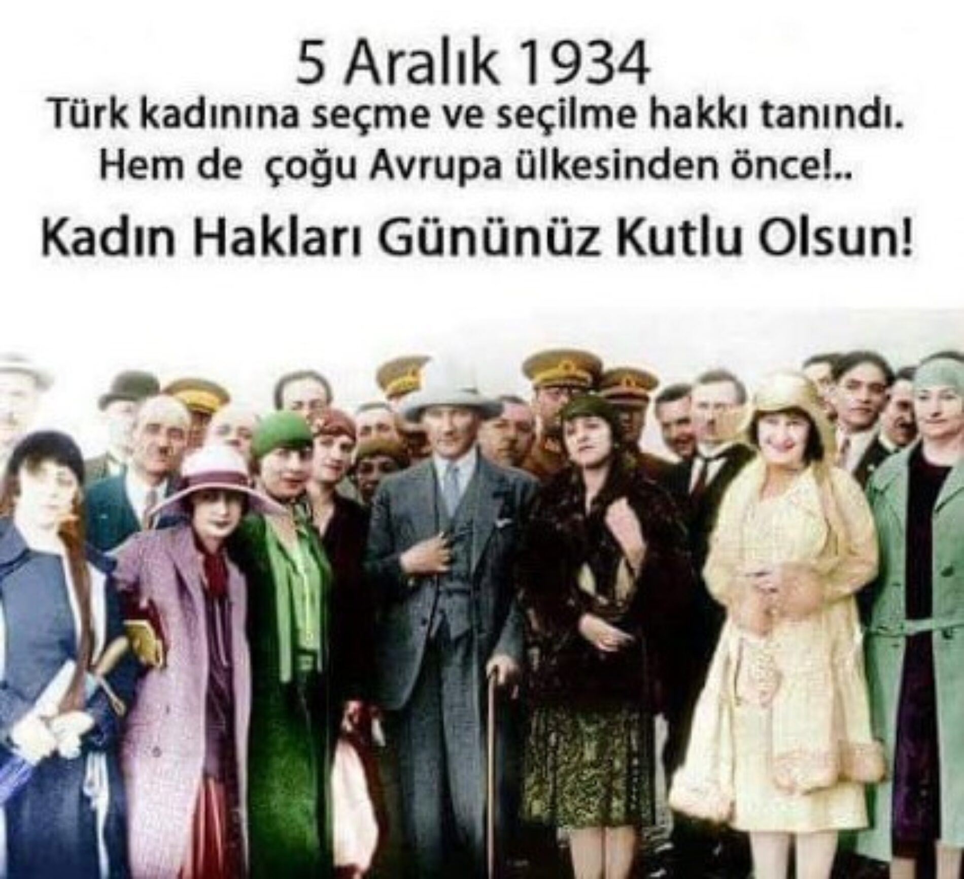 TYSD Genel Merkez ve 132 Şubemizin 5 Aralık Kadın Hakları Günü Mesajı