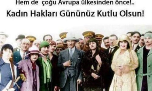 TYSD Genel Merkez ve 132 Şubemizin 5 Aralık Kadın Hakları Günü Mesajı