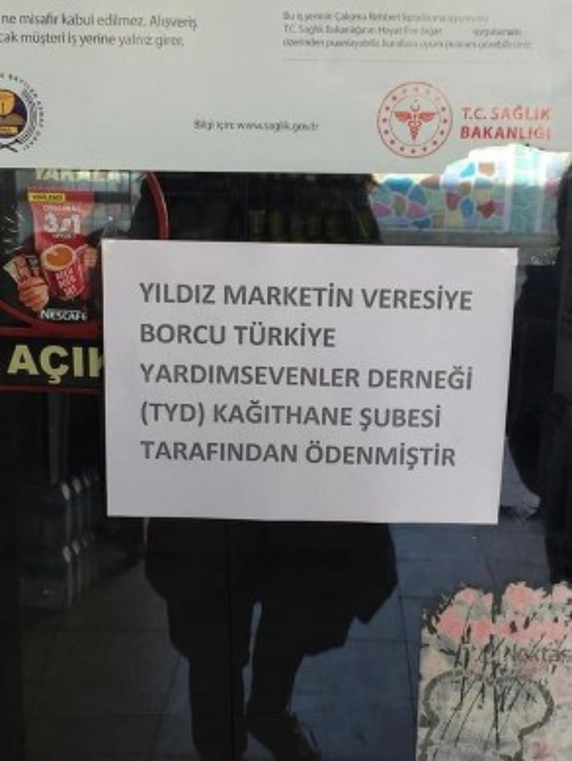 TYSD Kağıthane Şubemiz 4 Bakkalın Veresiye Defterini Ödedi