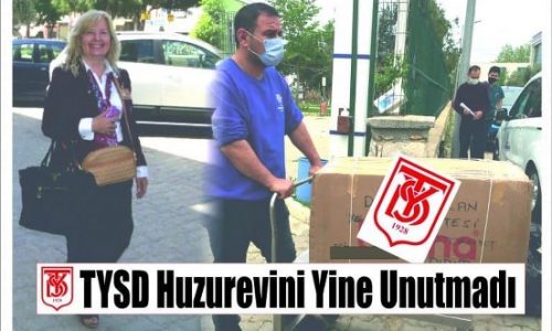 TYSD Didim Şubemizin Huzurevi Sakilerini Ziyaretleri ve Yardımları