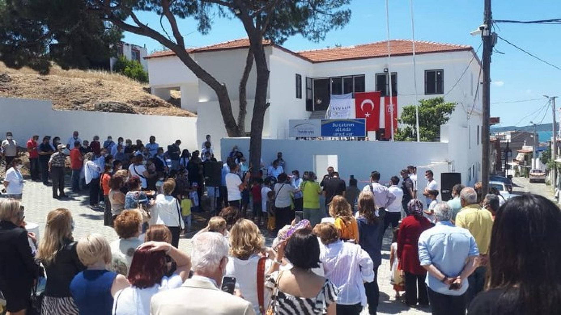 TYSD Beyoğlu Şubemiz Ayvalık Hamdi Bey Mahalle Evinin Açılışında