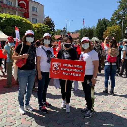 TYSD Polatlı Şubemiz Diriliş Yolu Yürüyüş Etkinliğine Katılmıştır