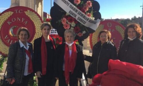 TYSD Konya Meram Şubemiz Büyük Önder Mustafa Kemal Atatürk’ü Saygı, Minnet, Şükran ve Özlemle Anmaktadır