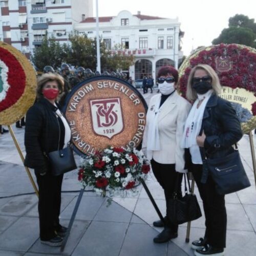 TYSD Manisa Şubemiz Büyük Önder Mustafa Kemal Atatürk’ü Saygı, Minnet, Şükran ve Özlemle Anmaktadır