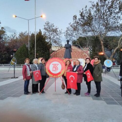 TYSD Çanakkale Şubemiz Büyük Önder Mustafa Kemal Atatürk’ü Saygı, Minnet, Şükran ve Özlemle Anmaktadır