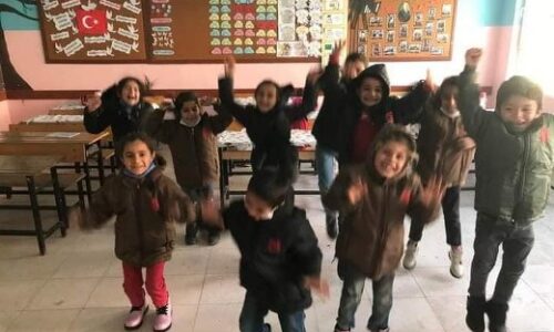 TYSD Bakırköy Şubemizin Harran İlçesindeki 6 Köy Okullarımızdaki Çocuklarımıza Mont ve Bot Yardımları