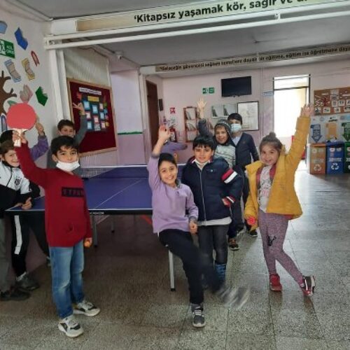 TYSD İstanbul Şubemizin Çocuklarımıza Masa Tenisi Masası ve Raketleri Armağanları
