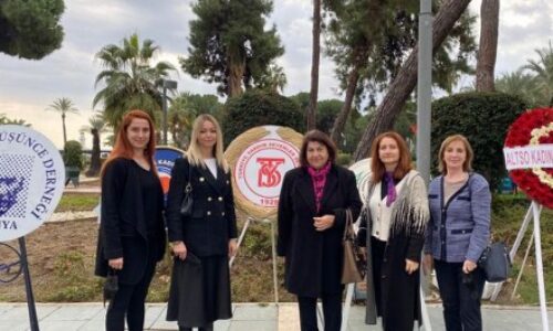 TYSD Alanya Şubemiz 5 Aralık Kadın Hakları Gününü Kutladı