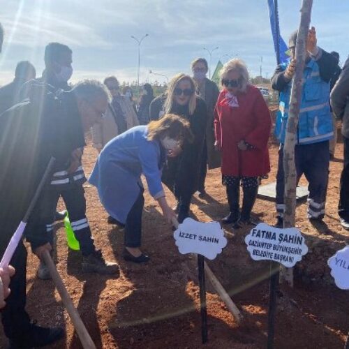 TYSD Gaziantep Şubemiz “Yeşil Şehirler, Yeşil Nesiller, Yeşil Gaziantep” Projesinde Yer Aldı