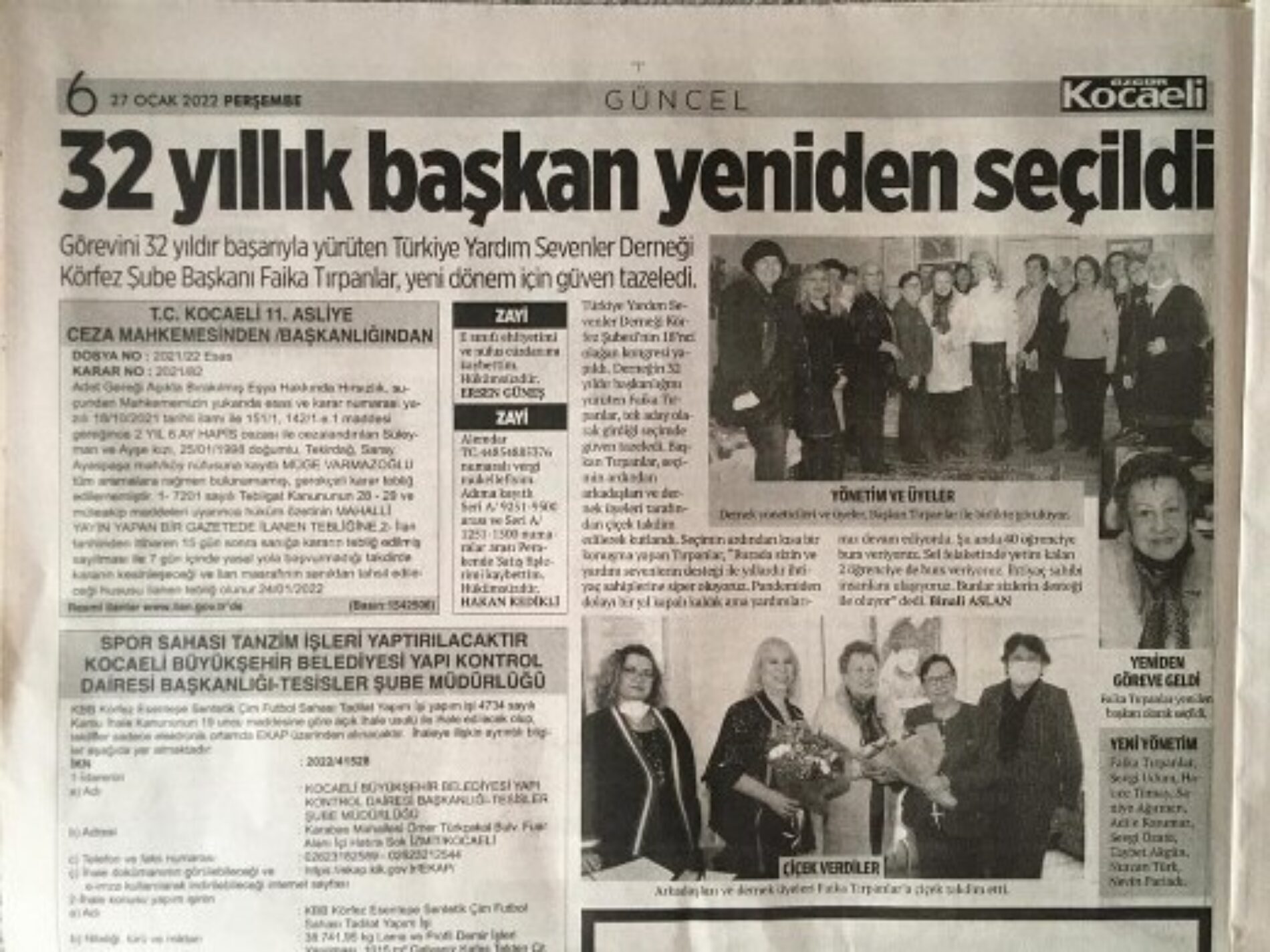 TYSD Körfez Şubemiz Olağan Genel Kurulunu Başarıyla Gerçekleştirmiştir