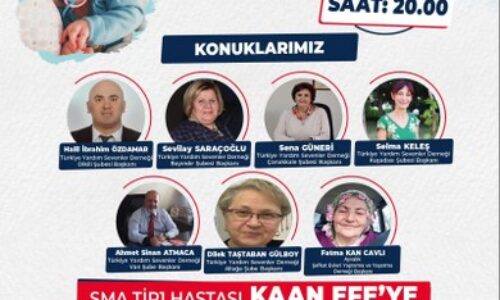 TYSD Dikili Şubemiz Sizleri Kaan Efe için Nefes Olmaya Davet Etmektedir