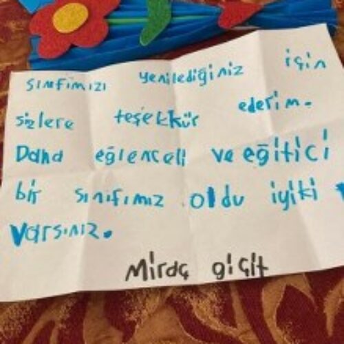 TYSD Bakırköy Şubemiz İstiklal Ana Sınıfındaki Özel Eğitim Alt Sınıfının Yenilenmesini Gerçekleştirmiştir