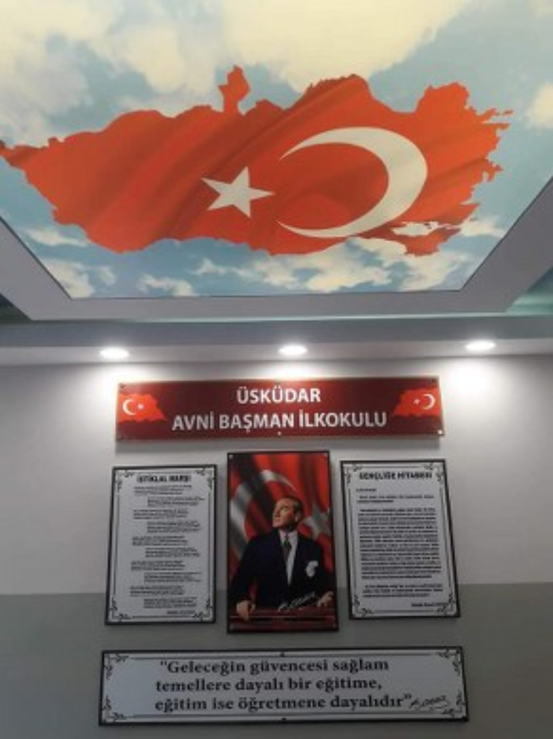 TYSD Üsküdar Şubemizin Çocuklarımıza Giysi Yardımları ve Avni Basman İ.Ö.O’na Atatürk Köşesi Armağanı