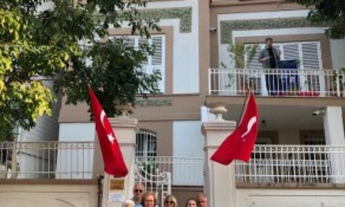 TYSD Kartal, Kağıthane ve Beyoğlu Şubelerimiz Lozan Barış Konferansı ve Antlaşmasının 99. Yıl Dönümü Törenine Katılmışlardır