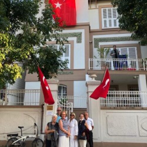 TYSD Kartal, Kağıthane ve Beyoğlu Şubelerimiz Lozan Barış Konferansı ve Antlaşmasının 99. Yıl Dönümü Törenine Katılmışlardır