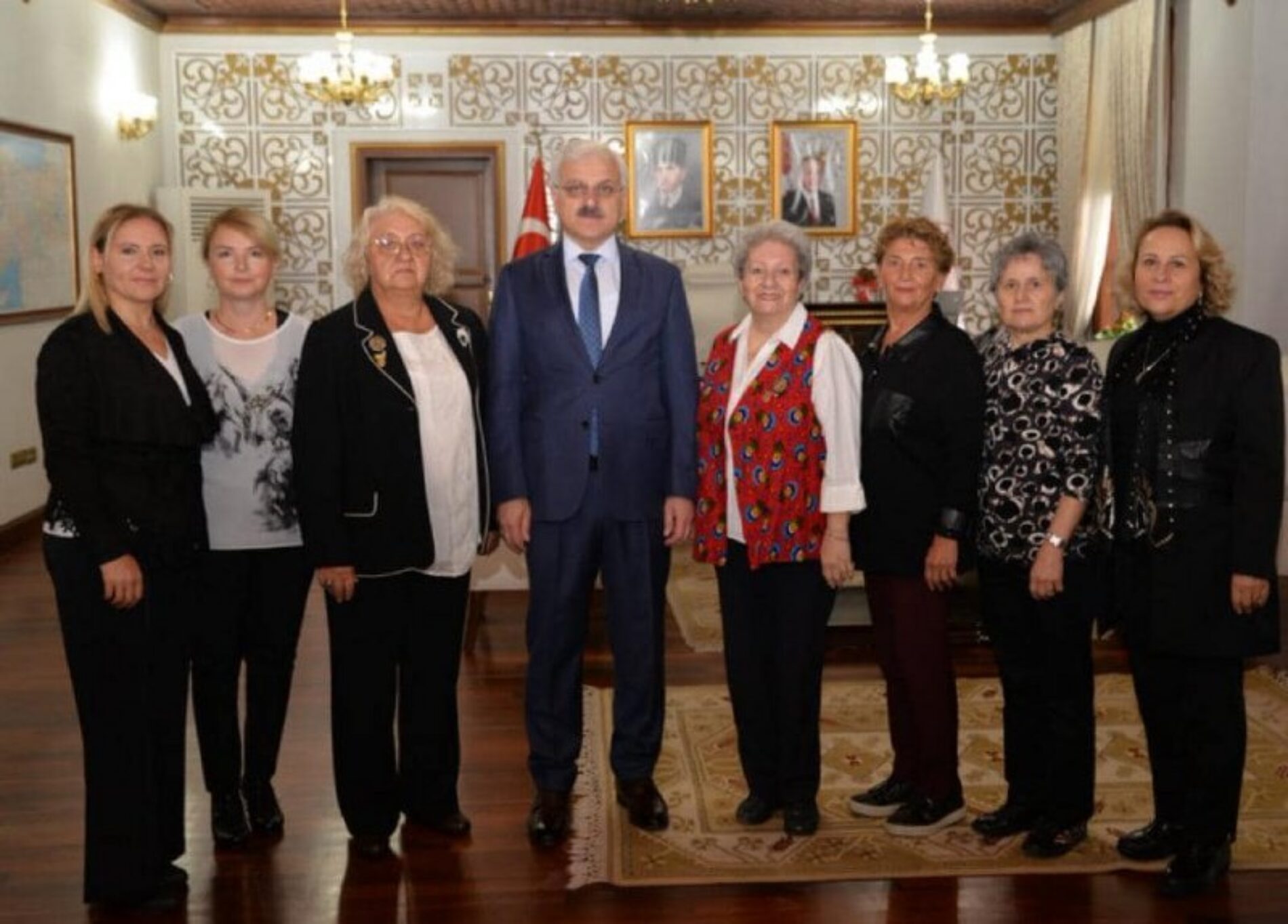 TYSD Bolu Şubemiz Bolu Valimiz Sn. Erken Çelik’e Hoş Geldimiz Ziyaretinde Bulunmuştur