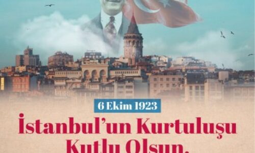TYSD Genel Merkezi ve 130 İstanbul’un Düşman İşgalinden Kurtuluş’unun 99. Yıl Dönümünü Kutlamaktadır