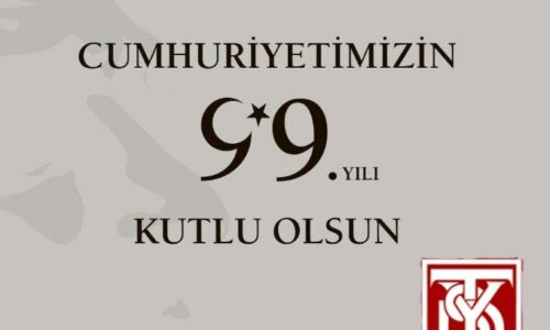 TYSD Genel Merkezimiz ve 130 Şubemiz Cumhuriyet’imizin 99. Yılını Coşku ile Kutlamıştır