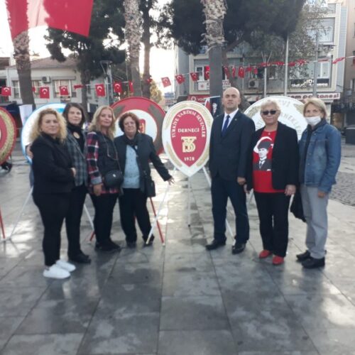 TYSD Dikili Şubemiz Atamız’ı Saygı, Sevgi ve Minnetle Anmıştır