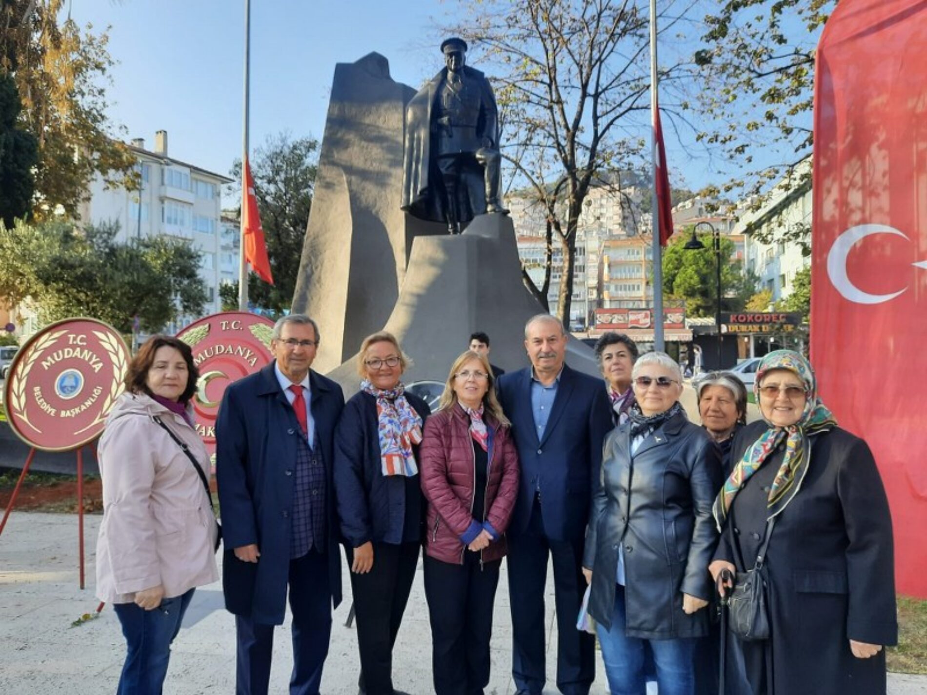 TYSD Mudanya Şubemiz Atamız’ı Saygı, Sevgi ve Minnetle Anmıştır