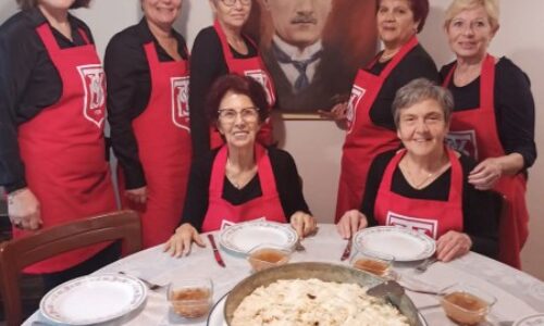 TYSD Burhaniye Şubemiz TYSD’nin 95. Kuruluş Yılında Çıkarılacak Olan Yemek Kitabı için Yemeklerini Hazırlamıştır