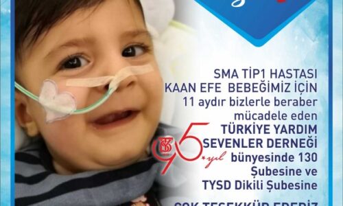 TYSD Genel Merkezi ve 130 Şubemiz Sizlere Teşekkür Etmektedir