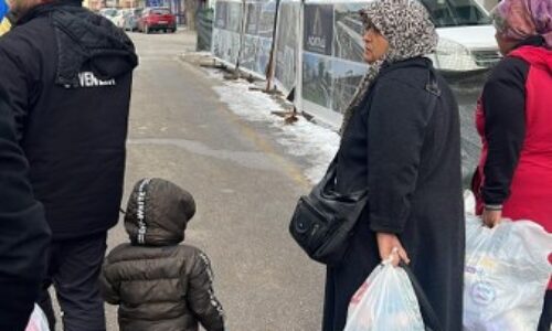 TYSD Genel Merkezimizin Personeli İlhan Bey Depremzede Ailemize Evini Açmıştır