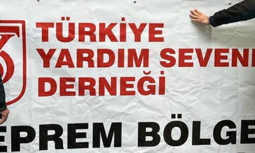 TYSD Genel Merkezi ve 130 Şubemizin İkinci Yardım Tırı Yola Çıkmıştır