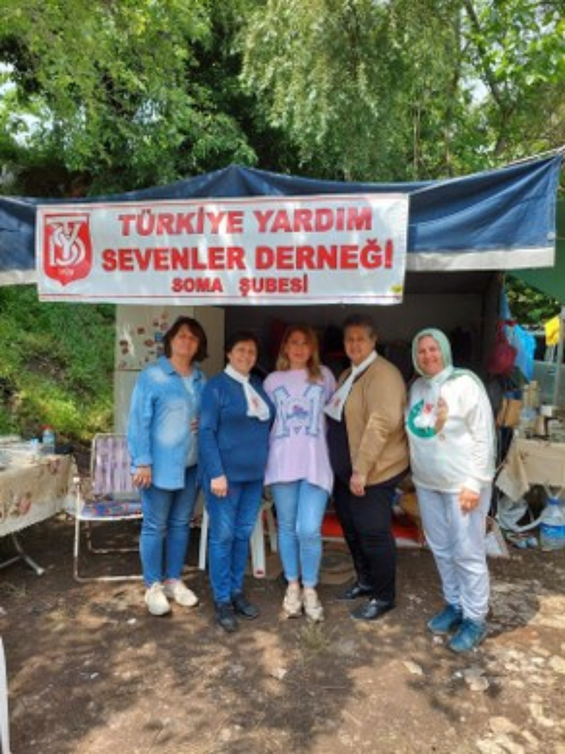 TYSD Soma Şubemiz Atatürk Eğitim Burslu Öğrencilerimiz için Doğa Sporları Etkinliğinde Stant Açmıştır