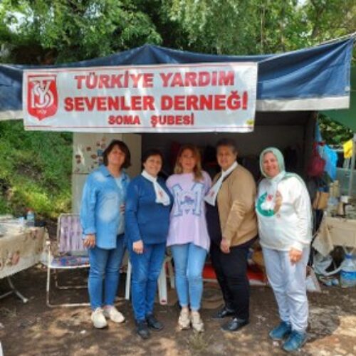 TYSD Soma Şubemiz Atatürk Eğitim Burslu Öğrencilerimiz için Doğa Sporları Etkinliğinde Stant Açmıştır